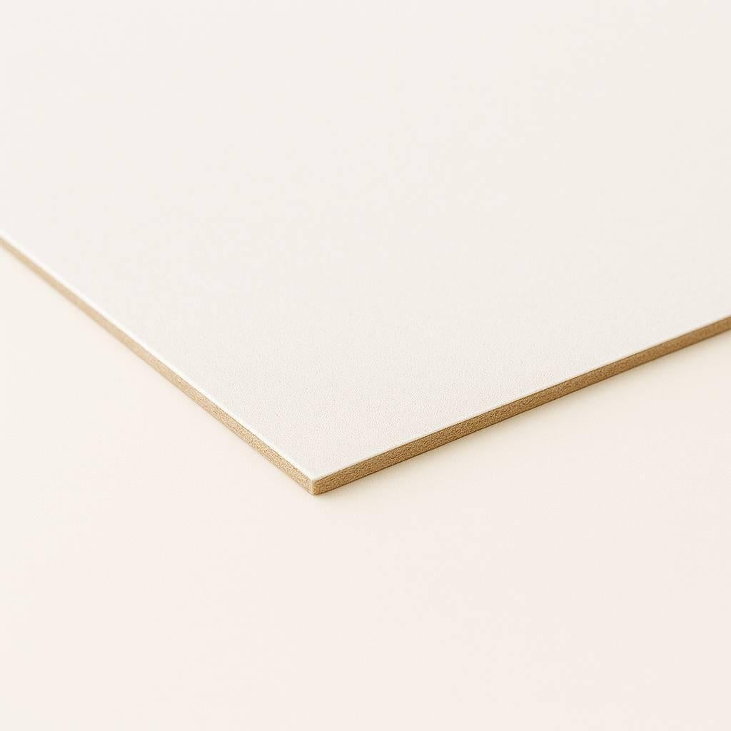 4mm White Melamine MDF sheets (2100x2800mm)