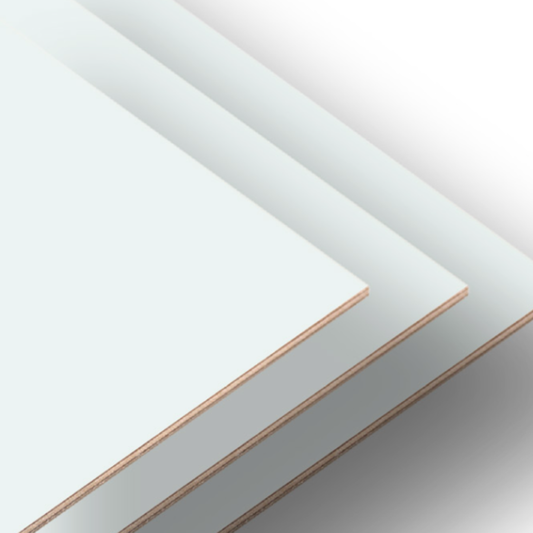 8 mm White Melamine Faced Back Panel (2100 x 2800mm)